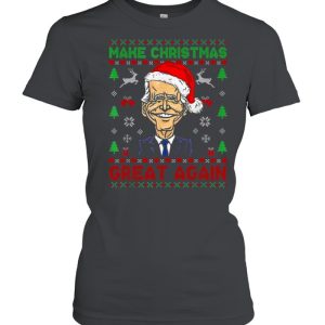 Santa Joe Biden Make Christmas Great Again Ugly Christmas Sweatshirt