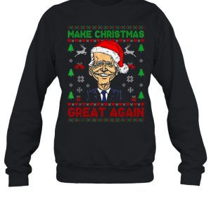 Santa Joe Biden Make Christmas Great Again Ugly Christmas Sweatshirt 4