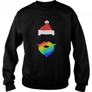 Santa LGBTQ Christmas Sweater Shirt 4