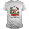 Santa Michael Scott This Is My Christmas Vacation Watching shirt