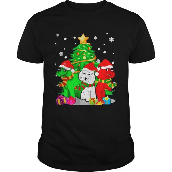 Santa Poodle Dogs Christmas 2020 shirt