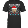 Santa Post Malone Rockstar Ugly Christmas Sweater T-Shirt