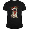 Santa Pug Reindeer Merry Christmas shirt