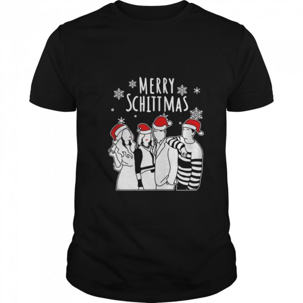 Santa Schitts Creek Merry Schittmas Christmas shirt