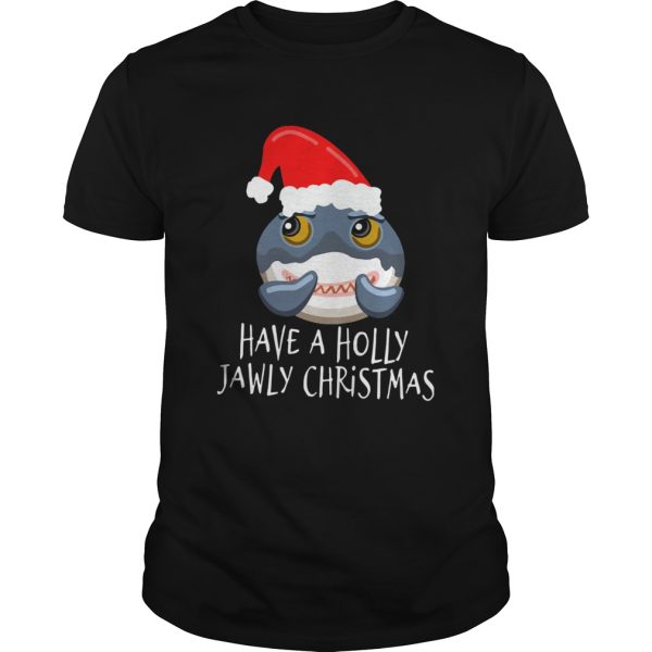 Santa Shark Have A Holly Jawly Christmas shirt