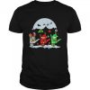 Santa Sign Language Moon Merry Christmas shirt