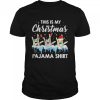 Santa Sign Language this is christmas Pajama Christmas shirt