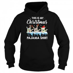 Santa Sign Language this is christmas Pajama Christmas shirt 5