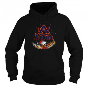 Santa Snoopy and Woodstock Auburn Tigers 2021 Christmas shirt 5