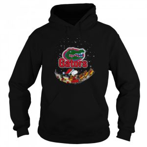 Santa Snoopy and Woodstock Florida Gators 2021 Christmas tshirt 5