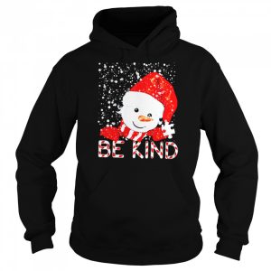 Santa Snowman Be Kind Christmas Shirt 5