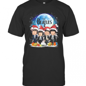 Santa The Beatles Christmas T-Shirt