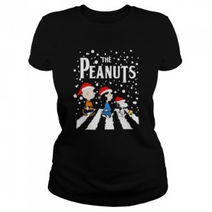Santa The Peanuts Abbey Road Christmas shirt