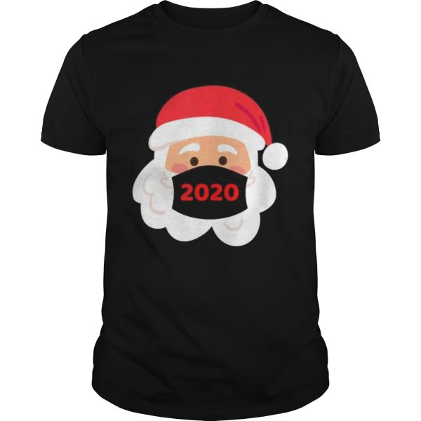 Santa Wearing MaskQuarantine Christmas 2020 shirt