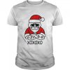 Santa XOXOXO Christmas shirt