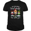 Santa Yorkie Its The Most Wine Derful Time Of The Year Christmas shirt