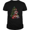 Santa black woman Christmas shirt