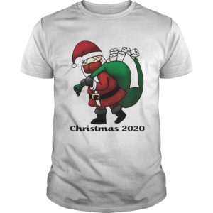 Santa christmas 2020 toilet paper shirt