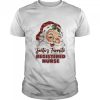 Santas Claus Favorite Registered Nurse Christmas shirt