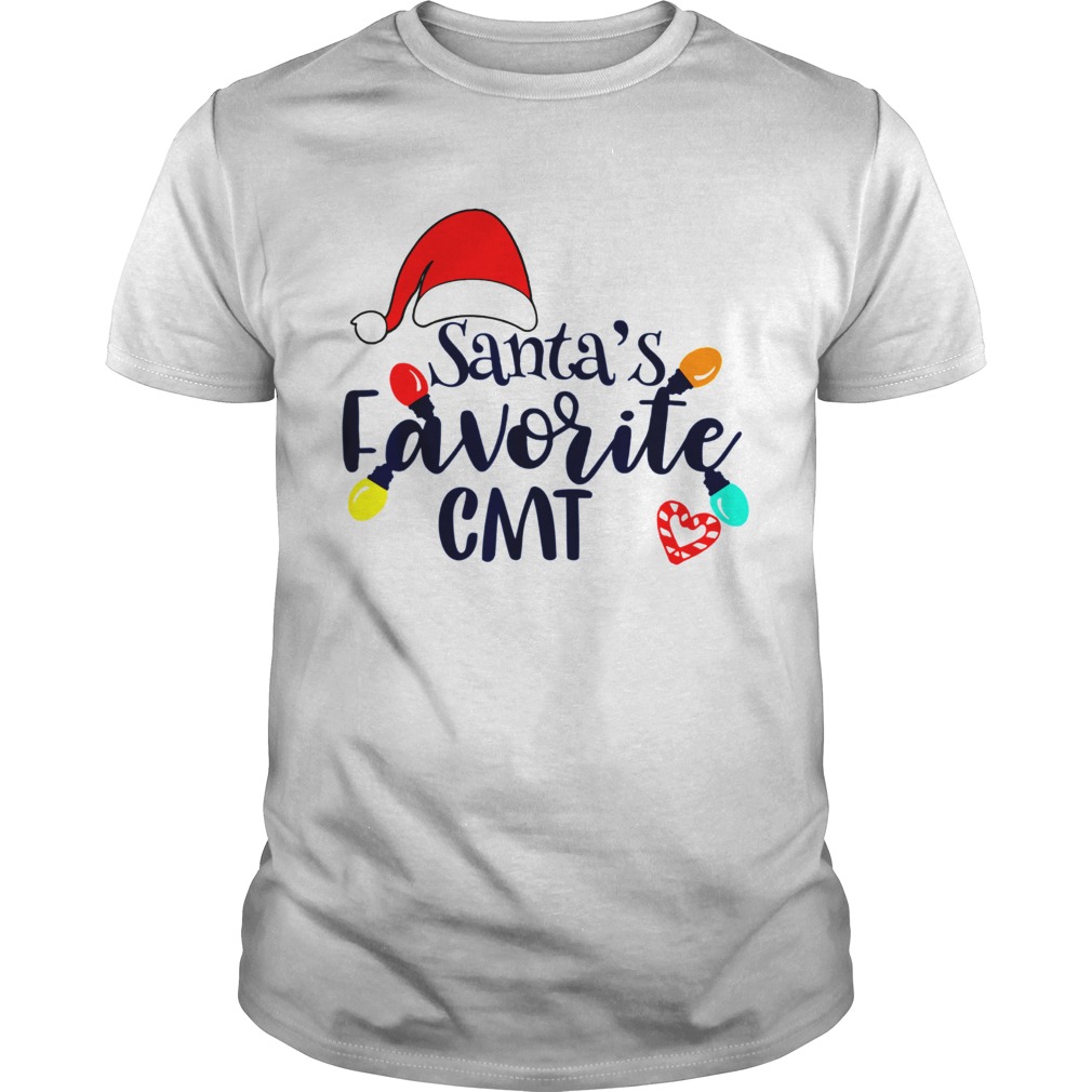Santas Favorite CMT Nurse Costume Christmas 2020 shirt Santas Favorite CMT Nurse Costume Christmas 2020 shirt