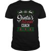 Santas Favorite Coach Christmas Ugly Family shirt