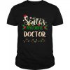 Santas Favorite Doctor Merry Christmas Light shirt