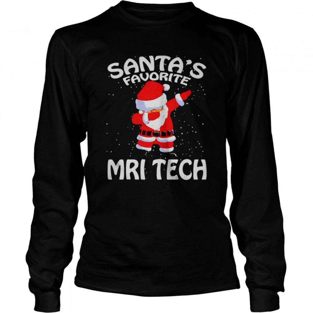 Santas Favorite MRI Tech Christmas Sweater T-shirt Santas Favorite MRI Tech Christmas Sweater T-shirt