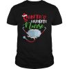 Santas Favorite Nurse Mask Quarantine Christmas 2020 shirt