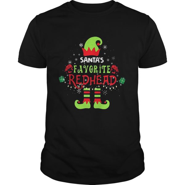 Santas Favorite Redhead Christmas shirt