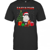 Santatime Cat Merry Christmas Tree Gift T-Shirt