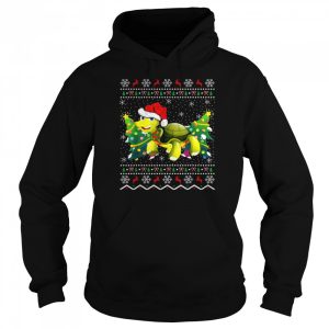 Sea Turtle Animal Matching Ugly Turtle Christmas Shirt 5