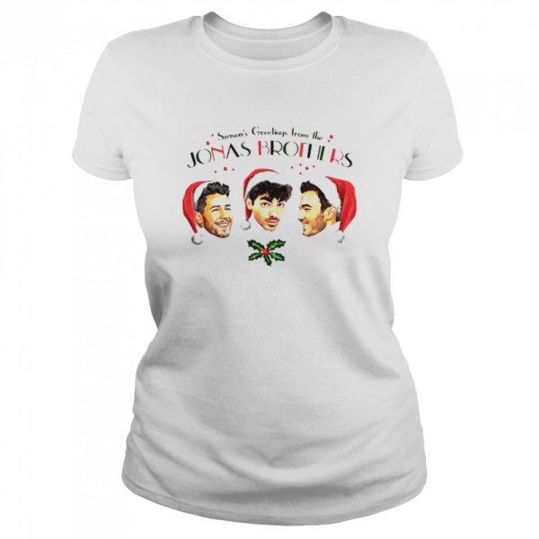 Season’s greetings from the Jonas Brothers shirt