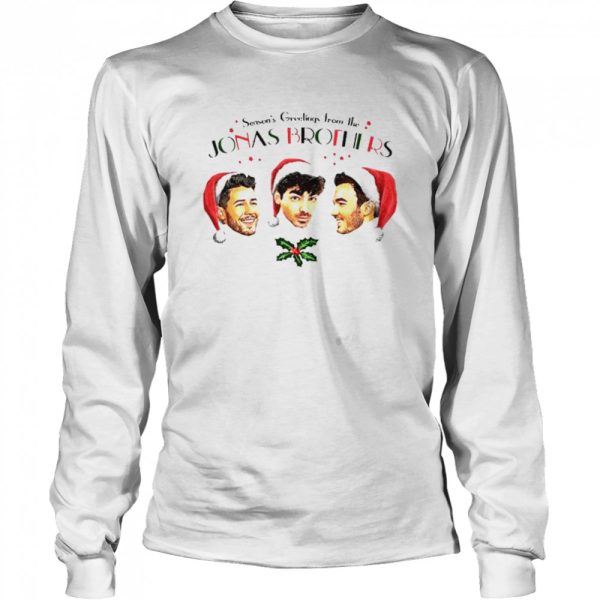 Season’s greetings from the Jonas Brothers shirt