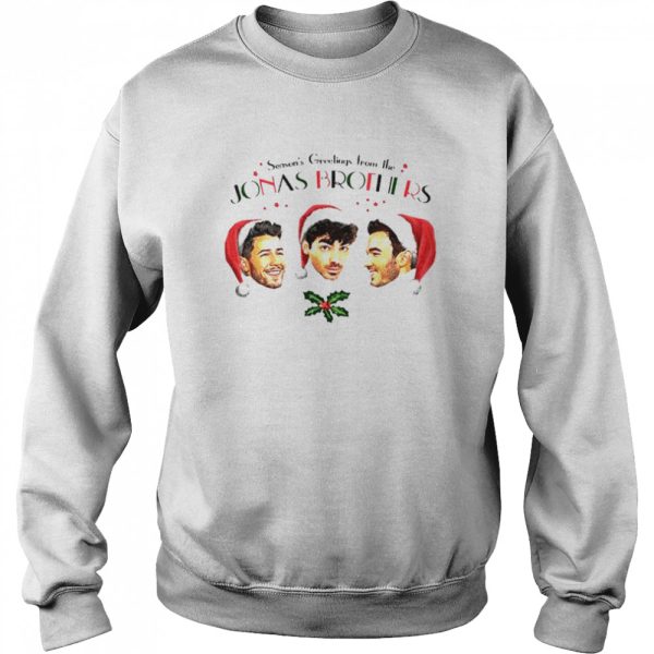 Season’s greetings from the Jonas Brothers shirt