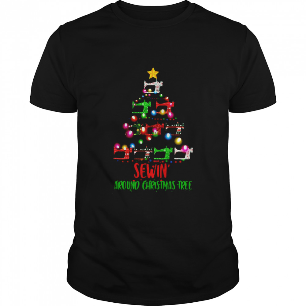 Sewing Around Christmas Tree shirt Sewing Around Christmas Tree shirt