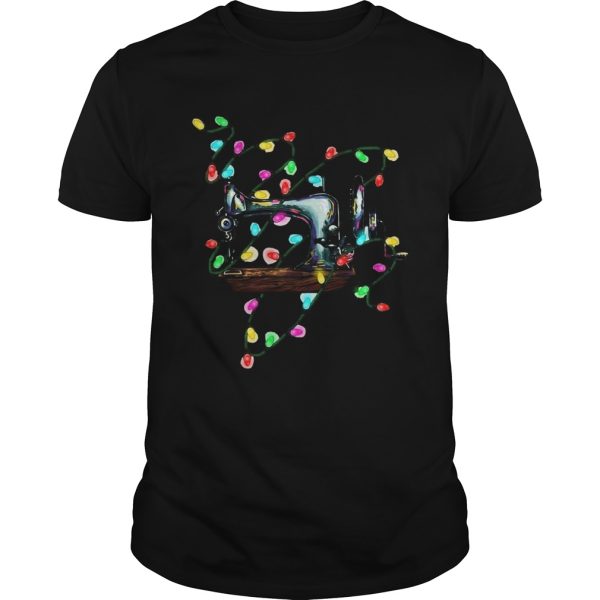 Sewing Merry Christmas shirt