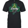 Shamrock Lucky leprechaun Bernie Sanders Smitten Mittens shirt