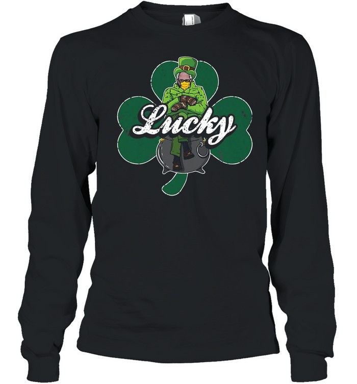 Shamrock Lucky leprechaun Bernie Sanders Smitten Mittens shirt Shamrock Lucky leprechaun Bernie Sanders Smitten Mittens shirt