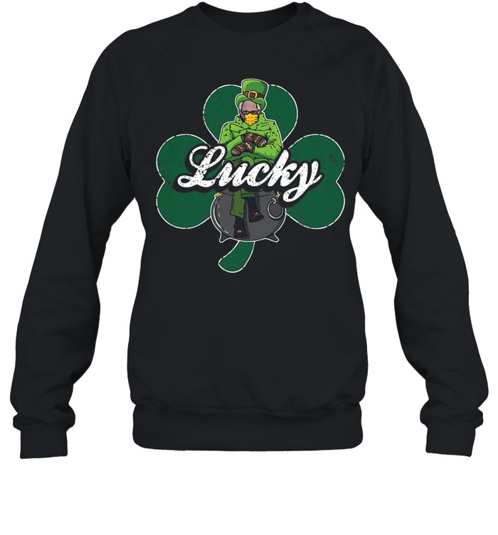 Shamrock Lucky leprechaun Bernie Sanders Smitten Mittens shirt Shamrock Lucky leprechaun Bernie Sanders Smitten Mittens shirt