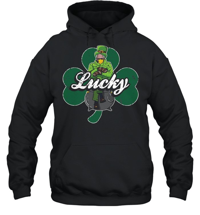 Shamrock Lucky leprechaun Bernie Sanders Smitten Mittens shirt Shamrock Lucky leprechaun Bernie Sanders Smitten Mittens shirt