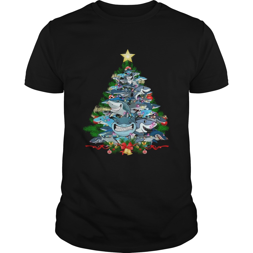 Shark Christmas Tree shirt Shark Christmas Tree shirt