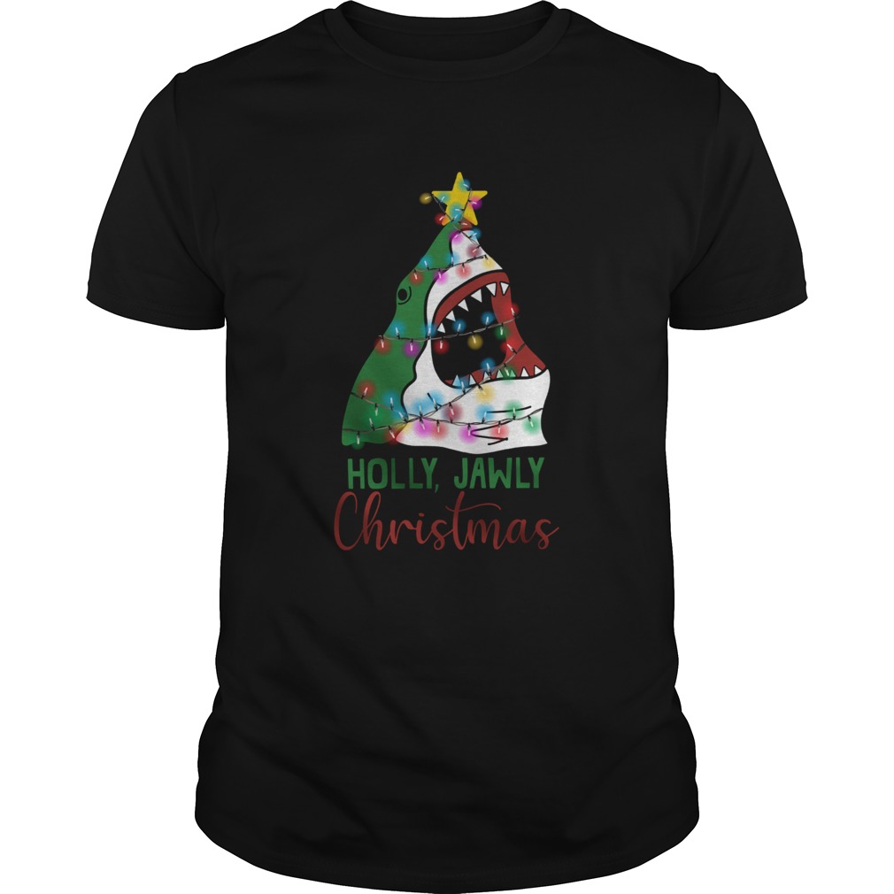 Shark Holly Jawly Christmas shirt Shark Holly Jawly Christmas shirt