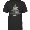 Sharks Tree Merry Sharkmas T-Shirt