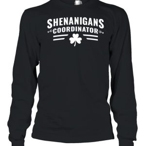 Shenanigans Coordinator St Patricks Day shirt