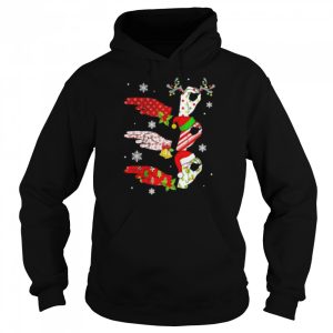 Sign Language Santa Merry Christmas shirt 5