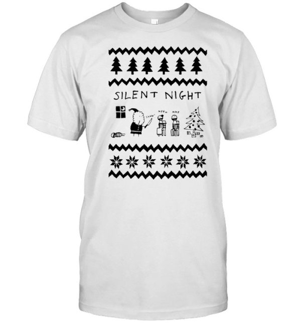 Silent Night Xmas shirt