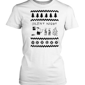 Silent Night Xmas shirt
