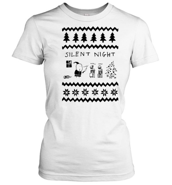 Silent Night Xmas shirt