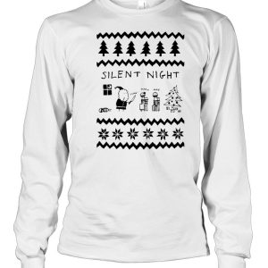 Silent Night Xmas shirt 3