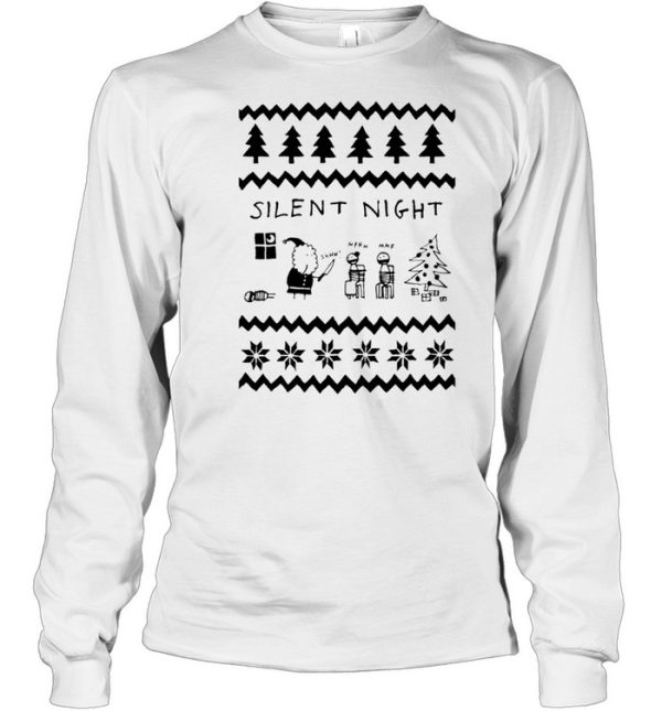 Silent Night Xmas shirt